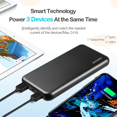 ENEGON 10000mAh Power Bank - 2 Pack