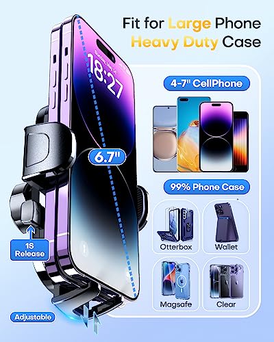 2023 Newest Car Phone Holder for Samsung LG