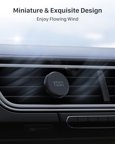 YOSH Magnetic Car Phone Mount for iPhone Samsung