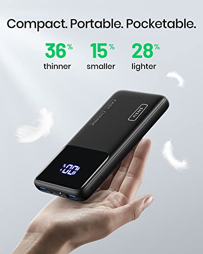 Slimmest 10000mAh Power Bank for iPhone and Samsung