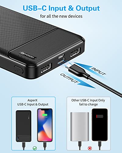 2-Pack Fast Charging Power Bank for iPhone, Samsung