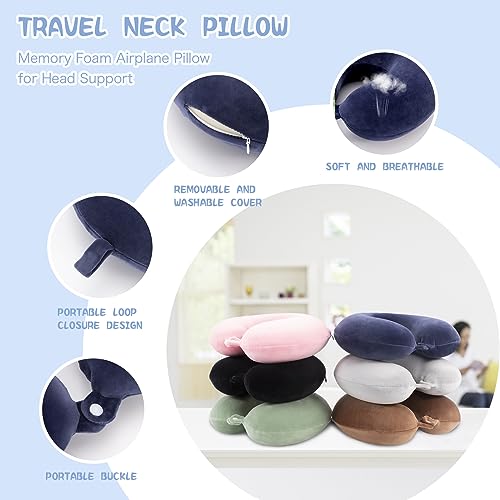 WENGX Memory Foam Travel Neck Pillow