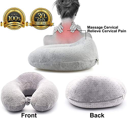 Portable Travel Pillow - Neck Support Pillow, Compact & Lightweight