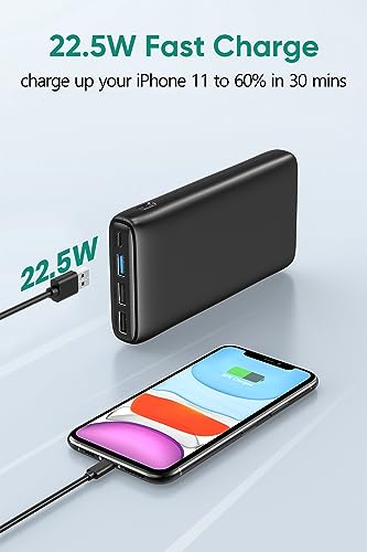 ADDTOP 26800mAh Power Bank: Fast Charging Portable Charger