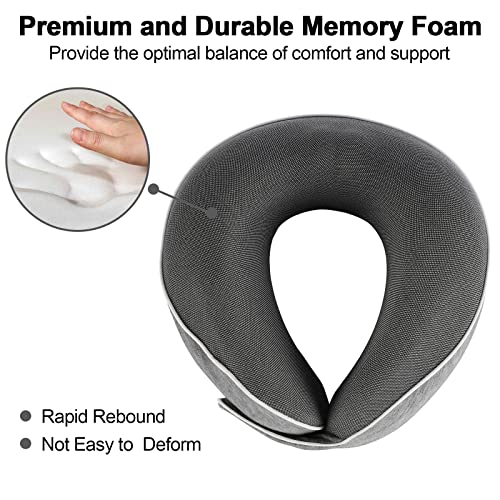 AYhome Memory Foam Travel Neck Pillow