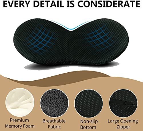 Livtribe Memory Foam Car Seat Cushion - Black