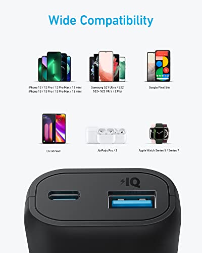 Anker Power Bank: Ultra-Compact Charger for iPhone, Samsung