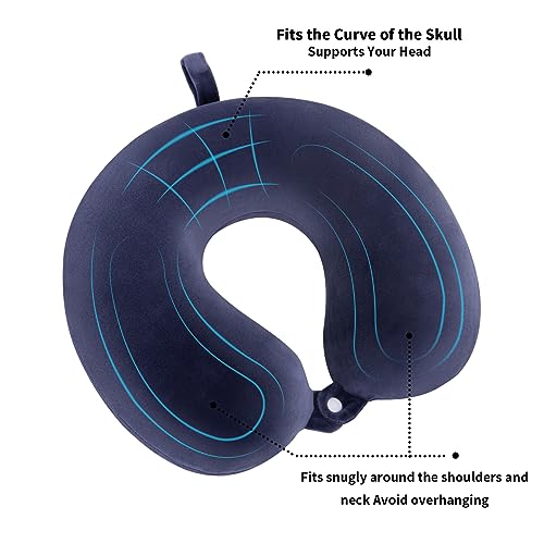 WENGX Memory Foam Travel Neck Pillow