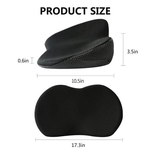 Livtribe Memory Foam Car Seat Cushion - Black