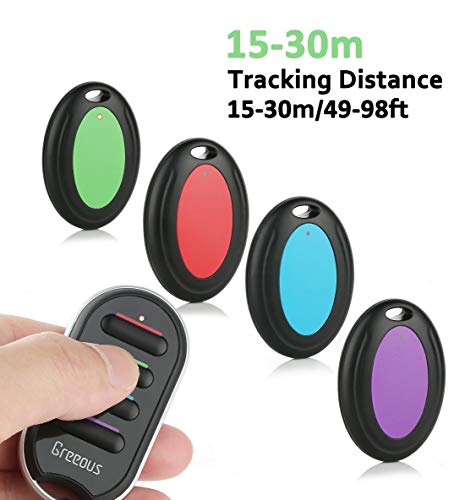 Wireless Key & Item Finder with Remote Control