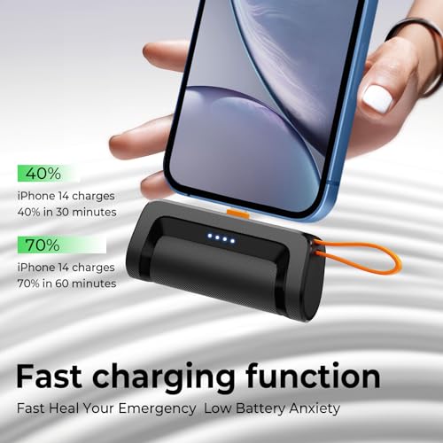 5000mAh Mini Power Bank for Apple/Android devices