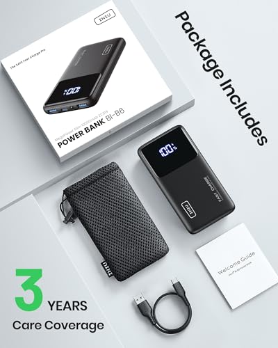 Slimmest 10000mAh Power Bank for iPhone and Samsung