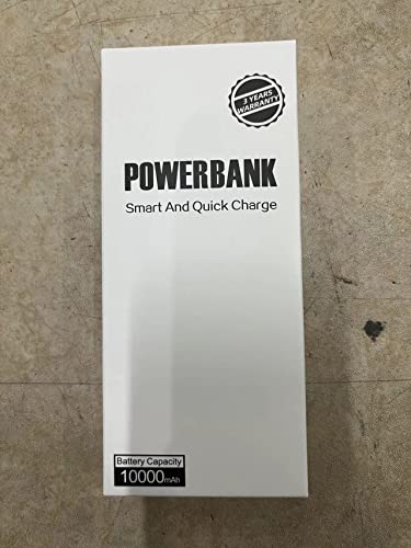 10,000mAh Portable Power Bank for Huawei, iPhone, Samsung
