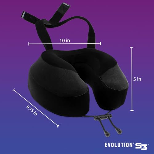 Cabeau Evolution S3 Travel Pillow - Airplane Strap