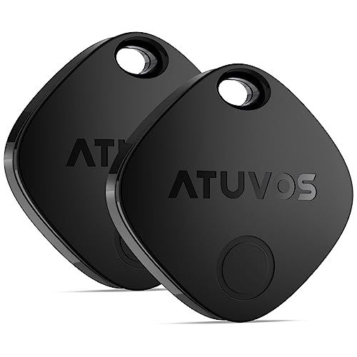ATUVOS Bluetooth Item Finder for Apple, 2 Pack