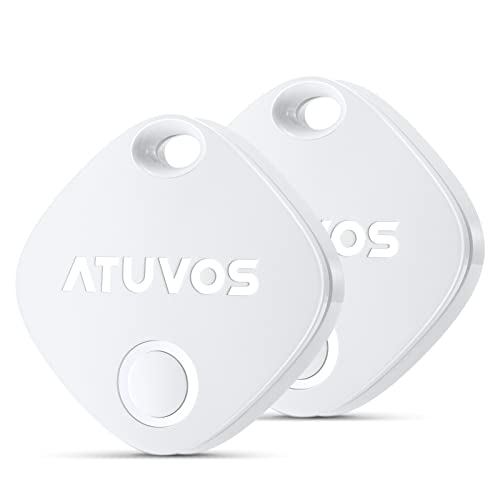 ATUVOS Bluetooth Item Finder 2 Pack for Apple