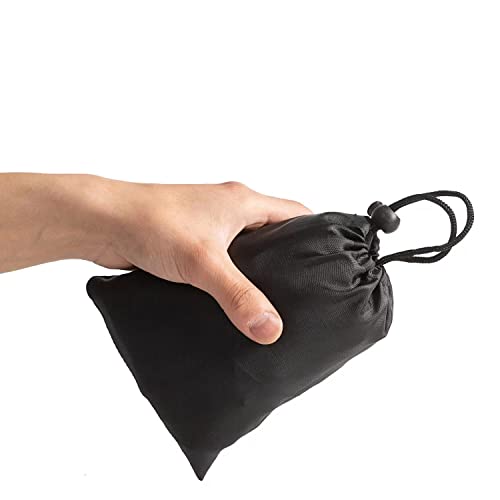 Inflatable Travel Pillow - Soft Velvet Neck Support