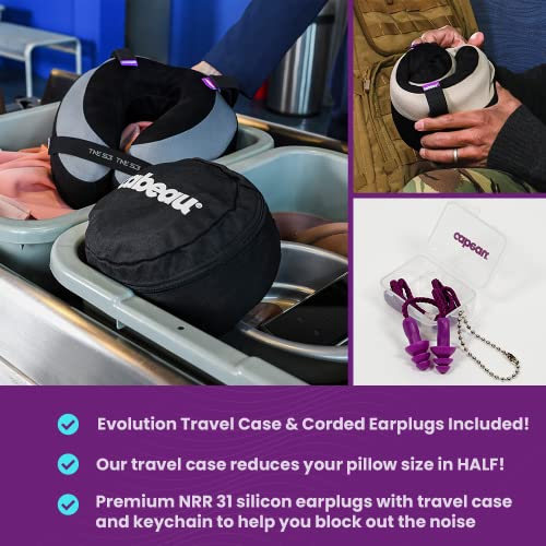Cabeau TNE S3 Travel Neck Pillow - Berlin Grey