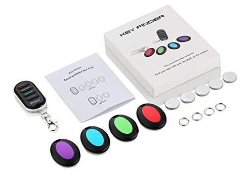 Wireless Key & Item Finder with Remote Control