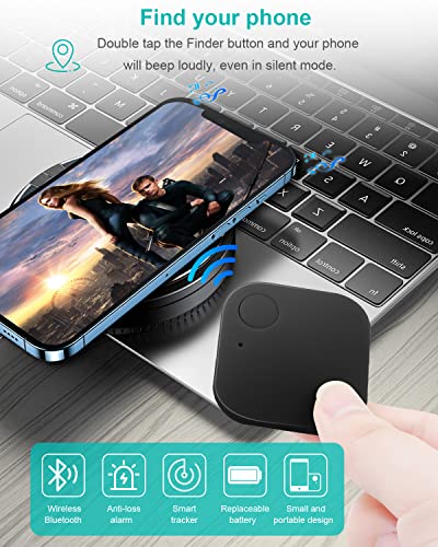 Bluetooth Key Finders - 4 Pack, Wallets, Pets, Luggage