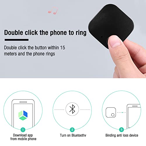 Bluetooth Key Finder Pack - Naveso, Anti-Lost Alarm Tracker