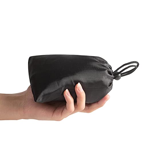 Inflatable Travel Pillow - Soft Velvet Neck Support