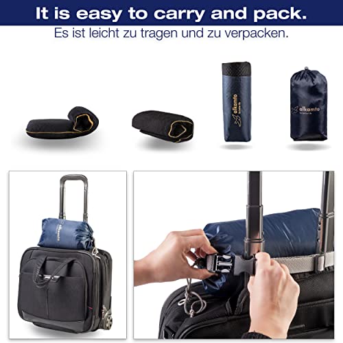 alkamto Travel Pillow - Temperature-Regulating Ergonomic Support