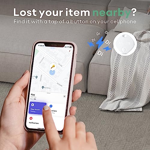 ATUVOS Bluetooth Item Finder 2 Pack for Apple
