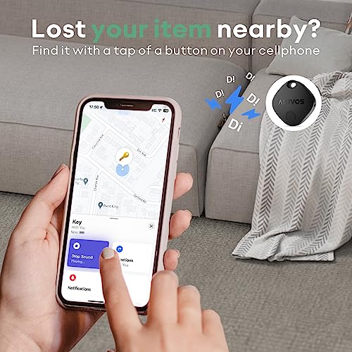 ATUVOS Bluetooth Item Finder for Apple, 2 Pack