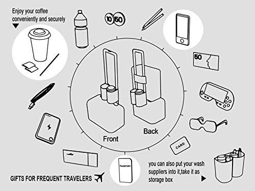 Riemot Travel Cup Holder - Hands-Free & Convenient