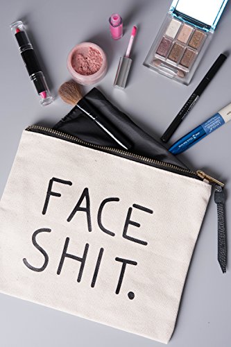 Canvas Makeup Bag for Toiletries, Gadgets & Travel