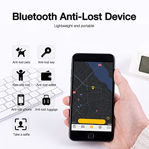 Bluetooth Key Finder Pack - Naveso, Anti-Lost Alarm Tracker