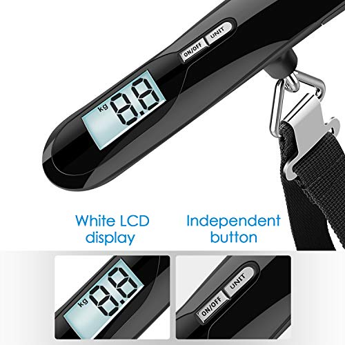 Portable Digital Luggage Scale - 110 lb/50 KG