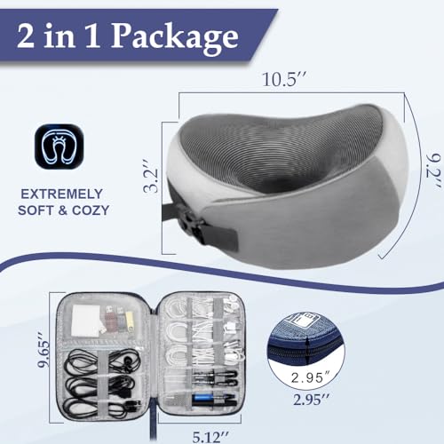 Emporium Vault Travel Pillow with Accessories