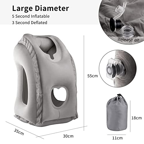 Inflatable Travel Pillow: Comfortable Support for Neck
