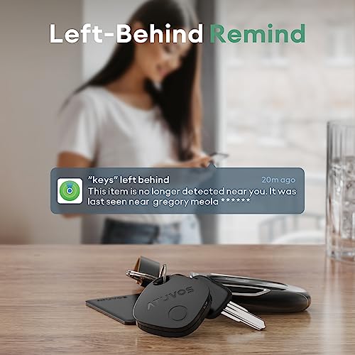ATUVOS Bluetooth Item Finder for Apple, 2 Pack