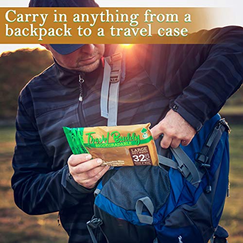 Biodegradable Bamboo Wet Wipes - Travel & Outdoor Essentials