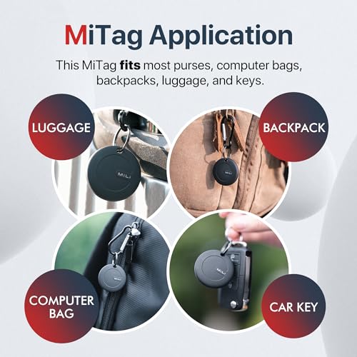 MiLi Luggage Tracker: Smart Bluetooth Tag for Suitcases