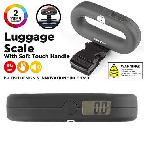 Salter Digital Luggage Scale - Portable and Lightweight