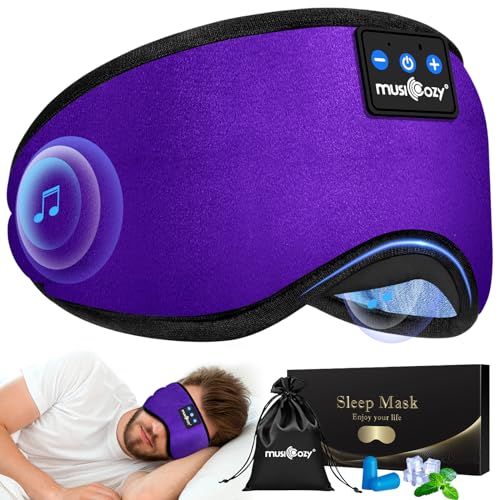 Bluetooth Sleep Headphones Eye Mask - 14 Hrs Playtime