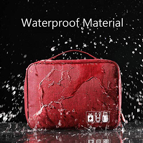 Waterproof Travel Gadget Bag for Electronics Accessories