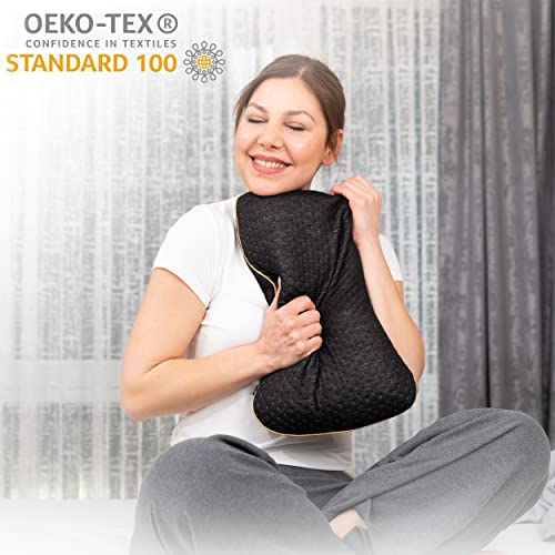 alkamto Travel Pillow - Temperature-Regulating Ergonomic Support