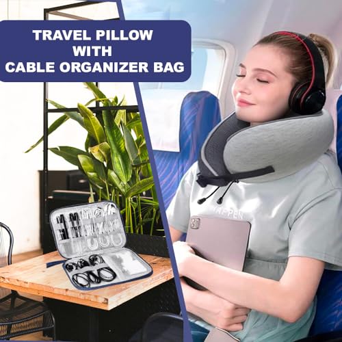 Emporium Vault Travel Pillow with Accessories