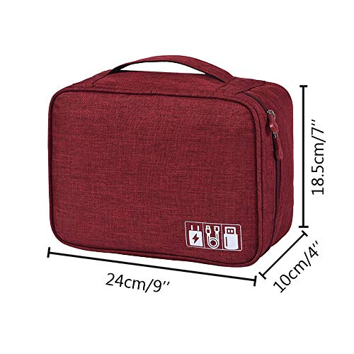 Waterproof Travel Gadget Bag for Electronics Accessories