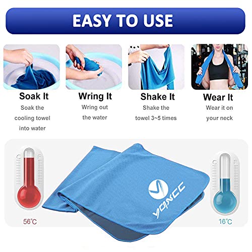 YQXCC Cooling Towel Set - Stay Cool During Activities