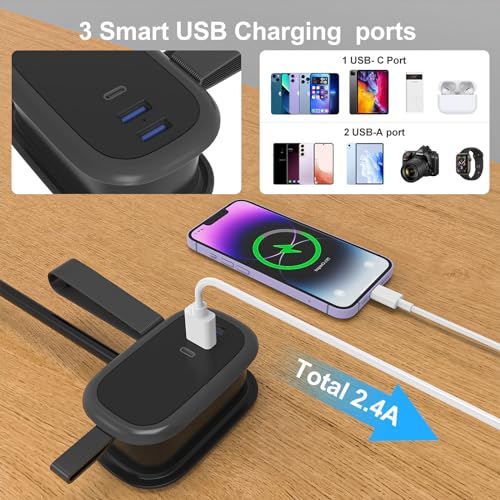 1 Way Extension Lead with USB Slots