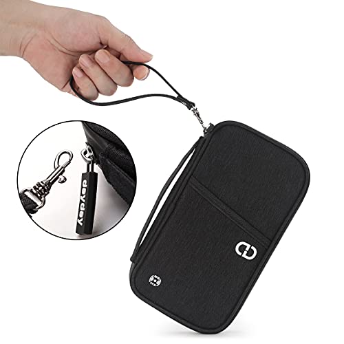 dayday® Passport Holder RFID Blocking Organizer Bag