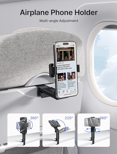 360 Degree Rotation Airplane Phone Holder