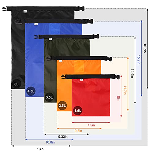 Waterproof Dry Bag Set - Versatile Storage Solution