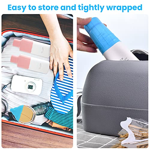 Pack of 8 Elastic Sleeves for Travel